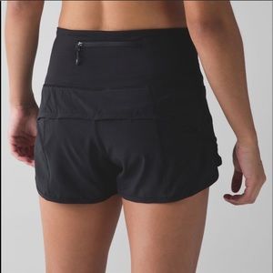Lululemon High Waisted Speed Short